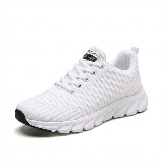 Baskets Running Légères Femme Mesh Respirant — Chaussures Marche Rose Semelle Coussin Confort Lacets Sport Sneakers Printemps Été 2026