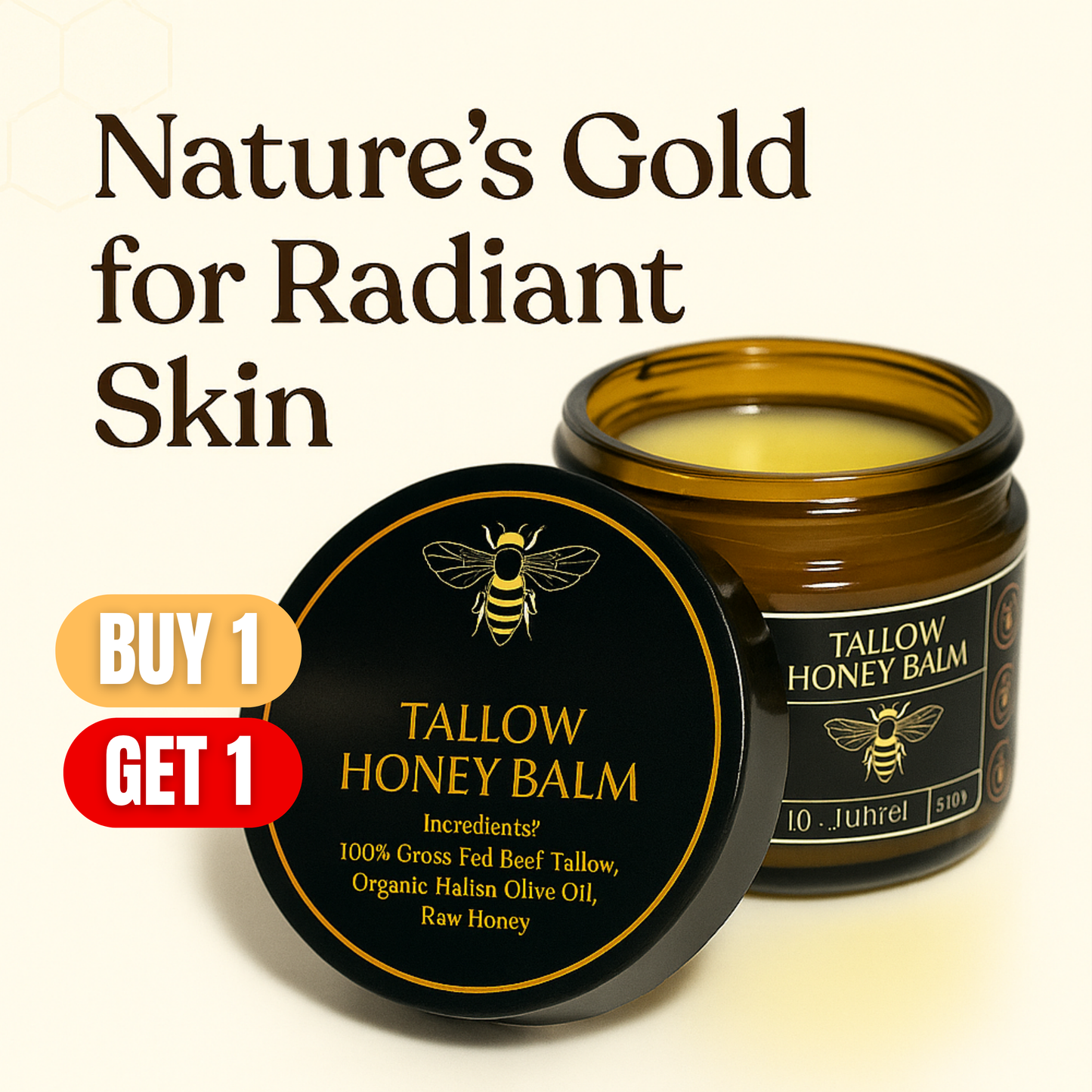 Tallow Honey Facial Balm
