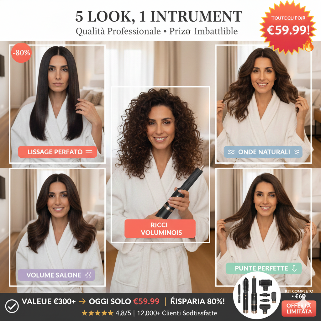 Des cheveux de qualité salon en 5 minutes