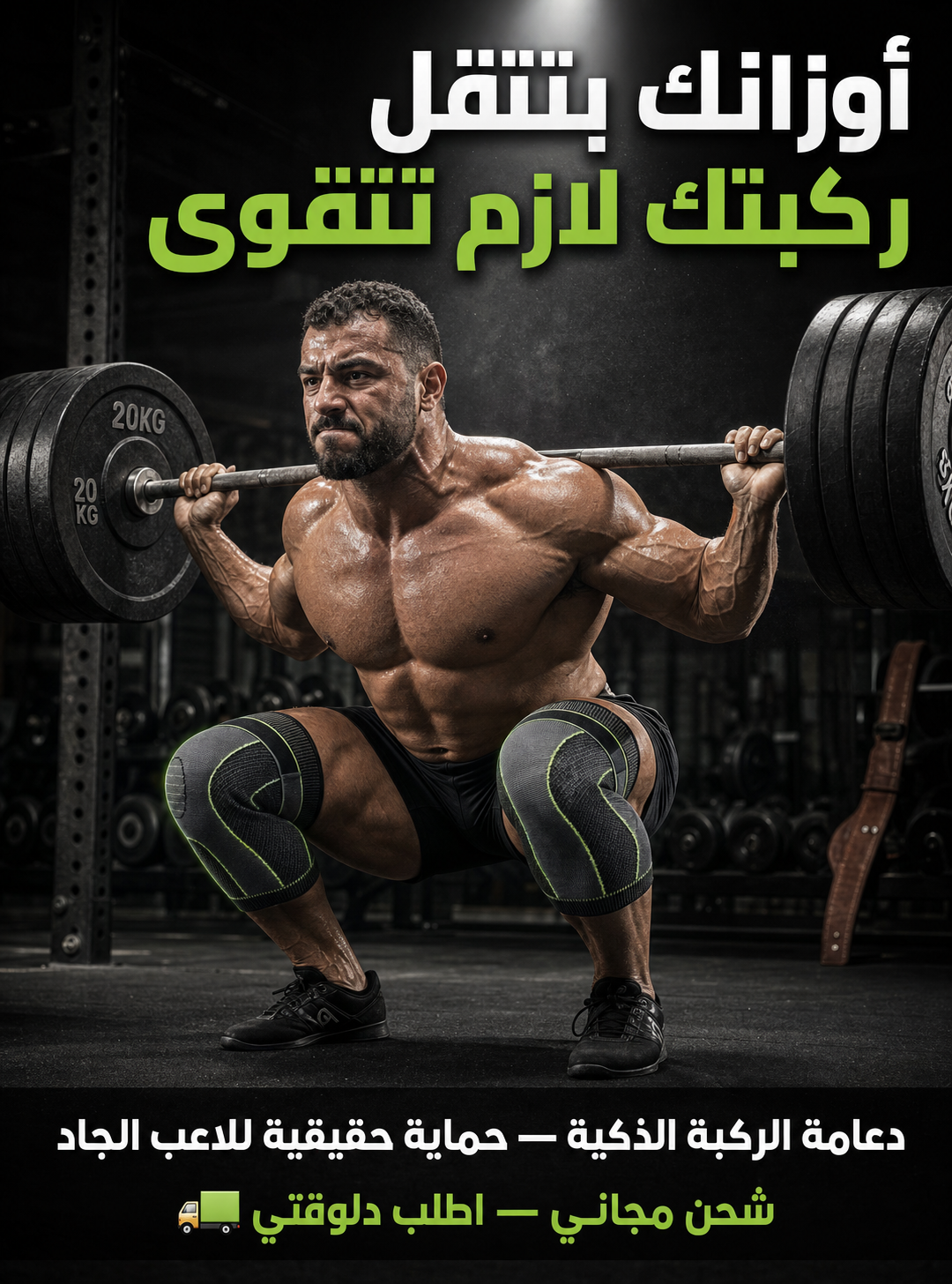 دعامة الركبة الذكية - شحن مجاني